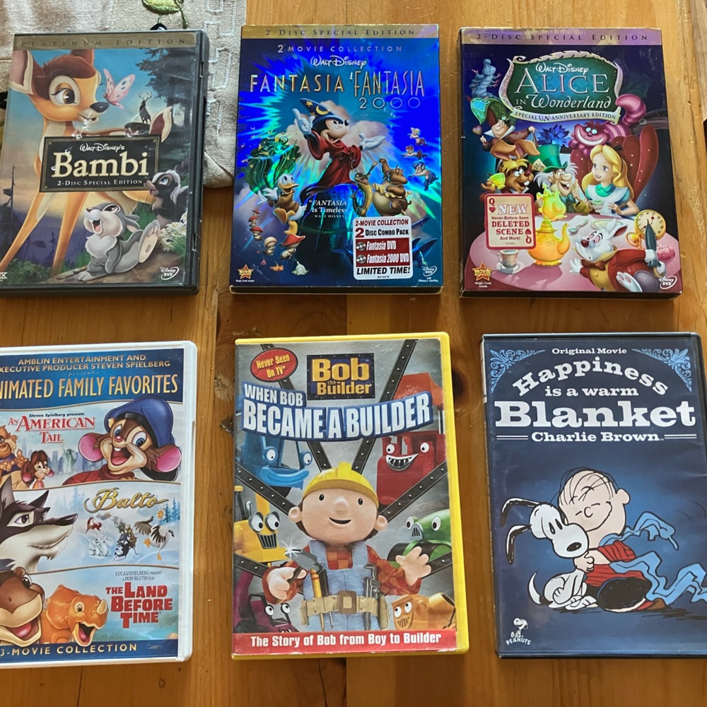Kids DVD’s